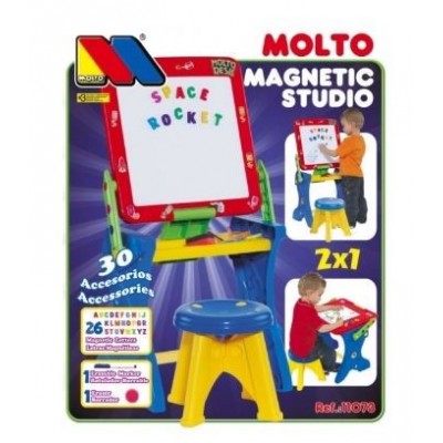 Pupitre Magnetico C/Rotuladores de Molto