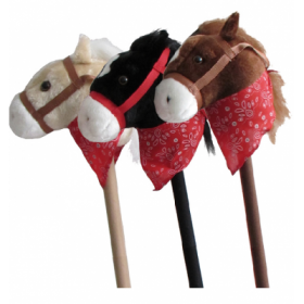 Cabeza De Caballo Con Palo C/Sonidos Blanco