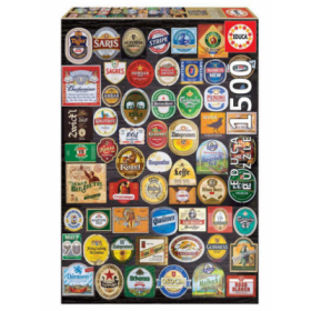 Puzzle 1500 Piezas, Etiquetas Cerveza