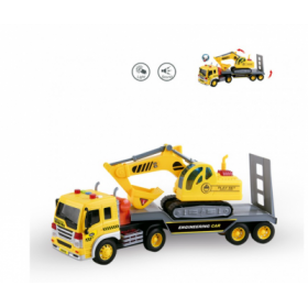 Camion Con Grua Luz Y Sonido Heroes De C