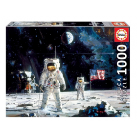 Puzzle 1000 Piezas, Hombre en la luna