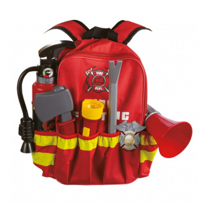 Mochila De Bombero Con 6 Accesorios Tachan