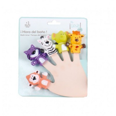 Set De Marionetas De Baño Selva Tachan