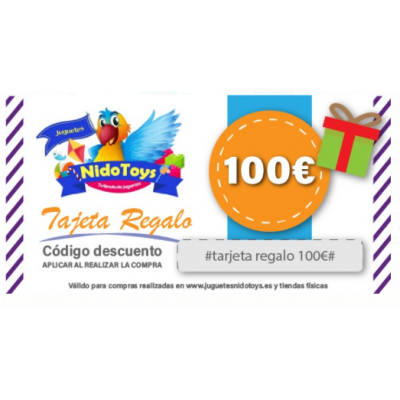Tarjeta Regalo Nidotoys 100 €