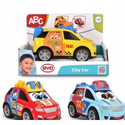 Byd Coche Ciudad Abc- 14,5 Cm, 3 Surt