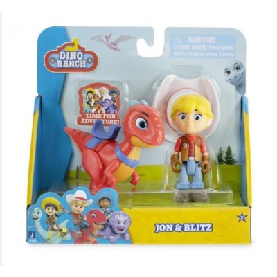 Dino Ranch – Pack Figuras - Jon y Blitz