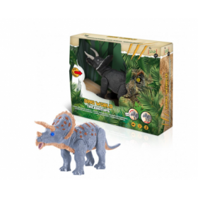 Triceratops Que Camina Con Luces Y Sonid