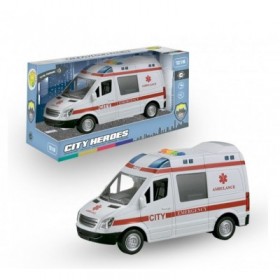 Ambulancia Con Luz Y Sonido Heroes De Ci