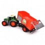 Tractor Fendt Granja Trailer 26 Cm Luz Y Sonido