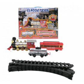 Tren Clásico Electrónico Con Luz, Humo Y Sonido