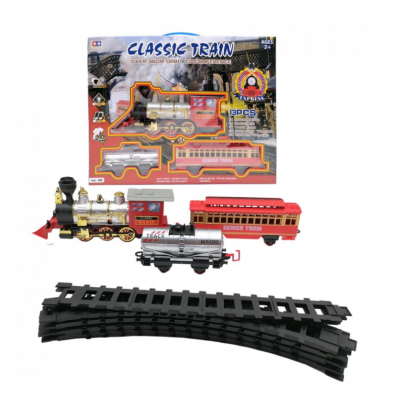 Tren Clásico Electrónico Con Luz, Humo Y Sonido