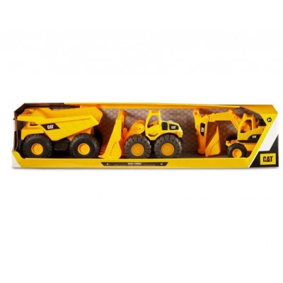 Pack de 3 Vehículos Caterpillar