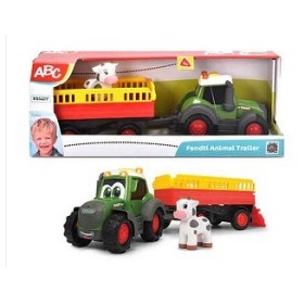 Tractor Fendt Trailer Animales 30 Cm Abc