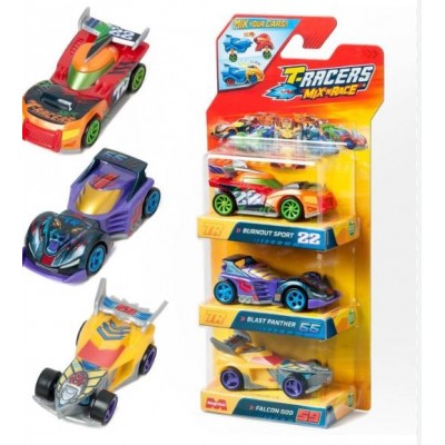 T-Racers Mix N Race Pack 3: ¡La diversión a toda velocidad!