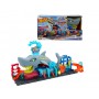 Hot Wheels City Tunel De Lavado Con Tiburón Mattel