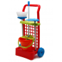Carrito De Limpieza Rojo Sb 12 Tachan