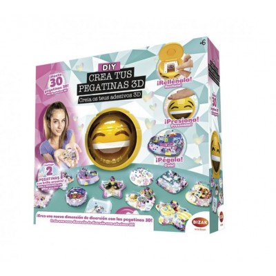 Crea Tus Pegatinas 3D de Bizak