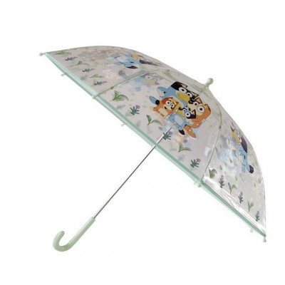Paraguas Manual Infantil Transparente Burbuja 48 cm de Bluey