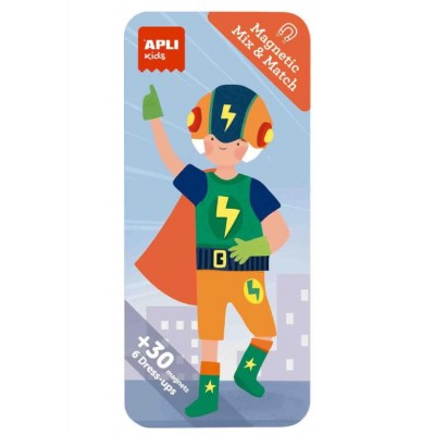 Juego Magnético de Superhéroes