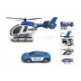 Helicoptero y Coche de Polícia con Luz y sonido