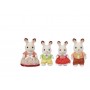 Familia Conejo Chocolate, Sylvanian Families