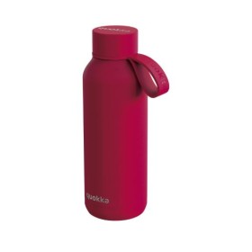 Quokka Botella Termo Acero Inoxidable Solid Con Colgador Cherry Red 510 Ml