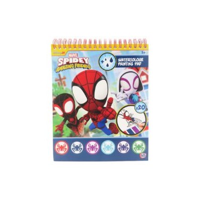Spidey Bloc de Dibujo Acuarelas