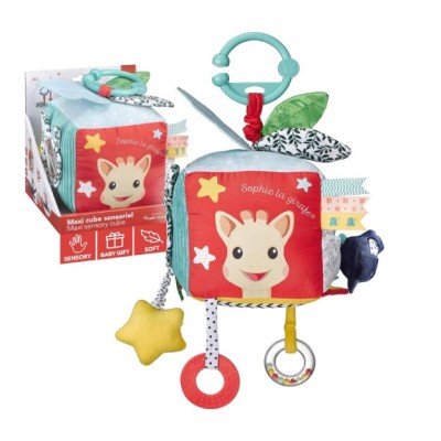 Cubo Sensorial Girafa Sophie