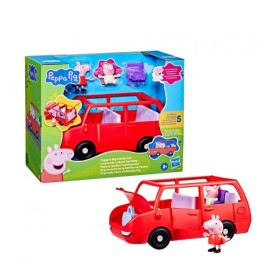 Peppa Pig Nuevo Coche Rojo De la Familia
