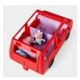 Peppa Pig Nuevo Coche Rojo De la Familia