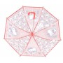 Paraguas Hello Kitty Manual 48cm Transparente