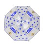 Real Madrid Paraguas Manual Infantil 48cm Transparente