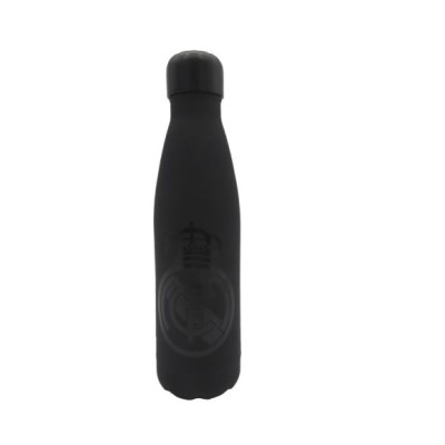 Real Madrid Botella Negra de Doble Pared 500ml