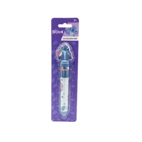 Boligrafo 10 Colores Stitch