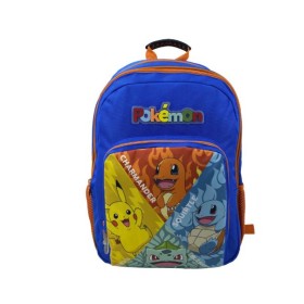 Pokémon Kanto Starters Mochila Escolar