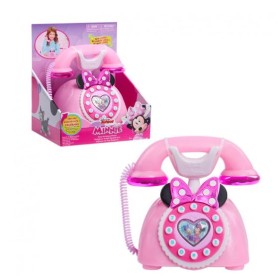 Teléfono Tradicional Giratorio Minnie Mouse Just Play