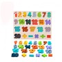 Puzzle Numeros Madera Fsc Tachan