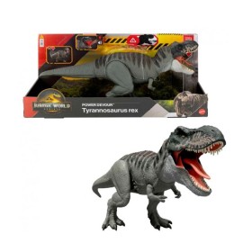 Jurassic World Dinosaurio T-Rex Ataca Mattel