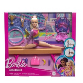 Muñeca Barbie Tú Puedes Ser Gimnasta Rubia Mattel