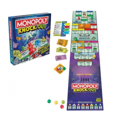 Juego Monopoly Knockout Hasbro Gaming