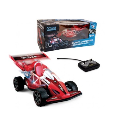 Buggy Car Rojo 1:18 R/C Tachan