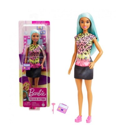 Muñeca Barbie Tú Puedes Ser Maquilladora Mattel