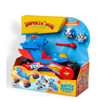 Superthings Battle Vehicles Police Magic