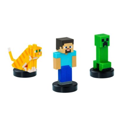 Minecraft Figura Pack De 3 Blister