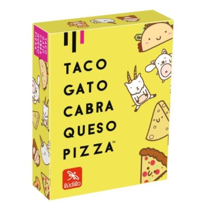 Juego Taco, Gato, Cabra Queso Pizza