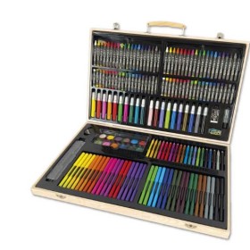 Estuche de Madera de Dibujo, Tachan