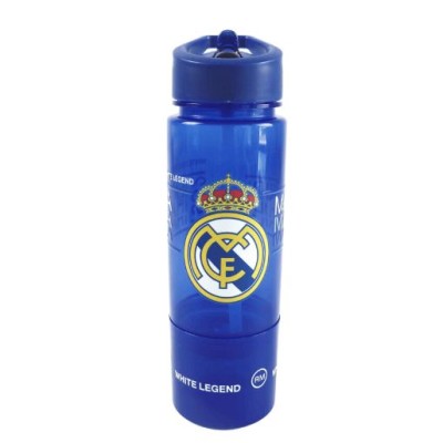 Real Madrid Botella con snack 450ml y 150ml