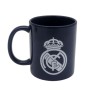 Real Madrid Taza Cerámica Azul con Escudo Blanco en Caja