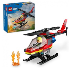 Helicóptero De Rescate De Bomberos Lego City Lego