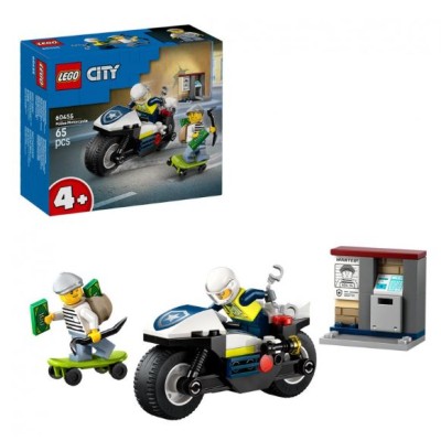 Persecución En Moto De Policía Lego CityLego